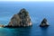 The best views of the Big and Small Mizithra island of Zakynthos, Greece