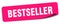 bestseller sticker. bestseller label