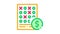Bet Sheet Betting And Gambling Icon Animation