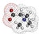 Betaine (glycine betaine, trimethylglycine) molecule. Originally found in sugar beet (Beta vulgaris). Atoms are represented as