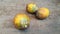 Betal nut fruits isolated on wood backgroud.