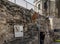 Bethany, Israel, january 31, 2020: Tomb of Lazarus adjacent to the church on the site of the home of Mary, Martha and Lazarus in