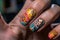 better call saul art Woman nail art design detail illustration generative ai