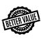 Better Value rubber stamp