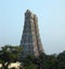 Better view of the gate to a Hindu temple