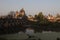 Betwa River and Chaturbhu Temple, Orchha, MP, India