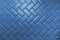 Beveled phantom blue matt ceramic tiles pattern laid herringbone