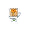 Beverage cold whiskey cartoon character isolated king.