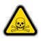 Beware Ammonia Symbol Sign Isolate On White Background,Vector Illustration EPS.10