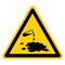 Beware Chemical Spill Symbol Sign ,Vector Illustration, Isolate On White Background Label .EPS10