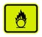 Beware Oxidizing Substance Symbol Isolate On White Background,Vector Illustration EPS.10