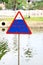 Beware Water Depth Signs