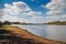 BEWL WATER, KENT/UK - APRIL 10 : View of Bewl Water reservoir in