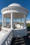 BEXHILL-ON-SEA, EAST SUSSEX/UK - OCTOBER 17 : Colonnade in grounds of De La Warr Pavilion in Bexhill-On-Sea on October 17, 2