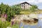 Bezbog Hut in the Pirin Mountains  Bulgaria  summer landscape  2020