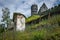 Bezdez castle in the Czech Republic and a chapel