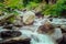 Bhagsu waterfall. Bhagsu, Himachal Pradesh, India