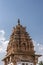 Bhandar Basadi tower in Shravanabelagola, Karnataka, India.