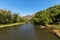 Bhavani river view from Chemmannur kerala India