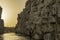 Bhedaghat Jabalpur Madhya Pradesh View of River Narmada with Beautiful Golden Light on Marble Rocks