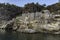 Bhedaghat Jabalpur Madhya Pradesh View of River Narmada with Beautiful Marble Rocks