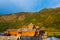 Bhimakali Temple Mountain Setting Roof