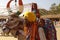 Bhimthadi Jatra, Pune, India, It is about the tradition of some people in Maharshtra, India, which decorate a bull