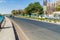 BHOPAL, INDIA - FEBRUARY 5, 2017: VIP Road along the Upper Lake in Bhopal, Madhya Pradesh state, Ind