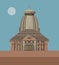 Bhubaneswar City - Mukteswara Temple - Illustration