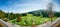 Bhurban, Pakistan. March 5, 2013: A Beautiful Panorama View of Chinar Golf Club in Murree, Pakistan