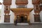 BHUTAN, April 2019, Guards at Administrative buildings inside Punakha Dzong