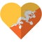 Bhutan heart flag