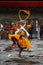 Bhutanese Cham masked dance, Buddhist lama dance , Bhutan