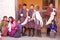 Bhutanese people at the Trongsa Dzong, Trongsa, Bhutan