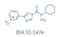 BIA 10-2474 experimental drug molecule. Fatty acid amide hydrolase FAAH inhibitor that caused severe adverse events in a.