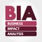 BIA - Business Impact Analysis acronym, concept background