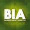 BIA - Business Impact Analysis acronym, concept background