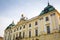 Bialystok, Poland - September 17, 2018: Beautiful architecture of the Branicki Palace in Bialystok, Poland. Bialystok is the