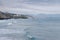 Biarritz, France. Panoramic view of the coastline.