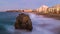 Biarritz Grande Plage at dusk