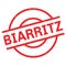 Biarritz rubber stamp