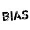 BIAS stamp on white