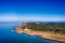 Bibione Lighthouse in the Adriatic Sea