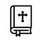 Bible Book Icon Vector Illustration Design