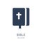 Bible icon. Trendy flat vector Bible icon on white background fr