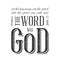 Bible quote typography