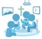 Bible Study Small Groups Christianity Illustration