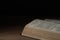 Bible on wooden background