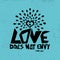 Biblical illustration. Christian typographic. Love does not envy, 1 Corinthians 13:4