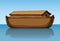 Biblical Noah`s Ark. Vector drawing